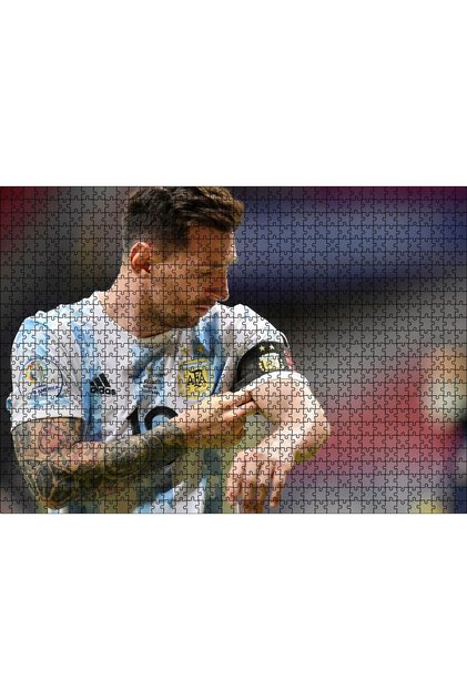 Cakasepetim Captain Messi Argentina National Champion 1000 Piece Puzzle Jigsaw Mdf (Wood)