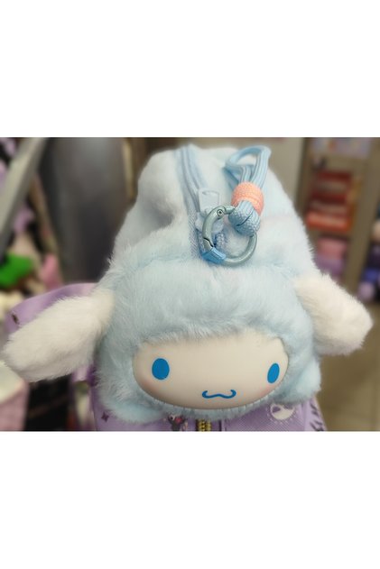 Blue Figured Soft Plush Pencil Case/Bag Ad29926