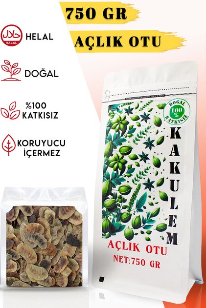 SERTİFİKALI 750 GR Açlık Otu Sinameki Tokluk Hissi