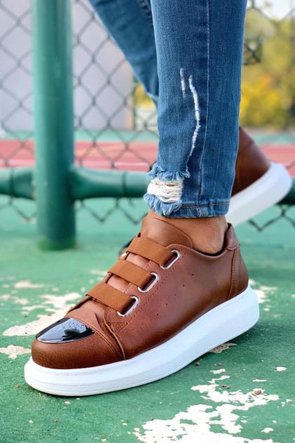 Mn251 - Cbt Mirror Men's Shoes Taba
