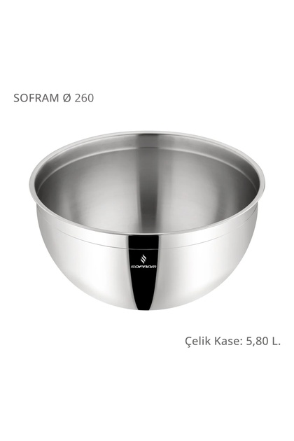 Sofram 32 cm Çelik Kase - 10,60 Litre - Fiyatı, Yorumları