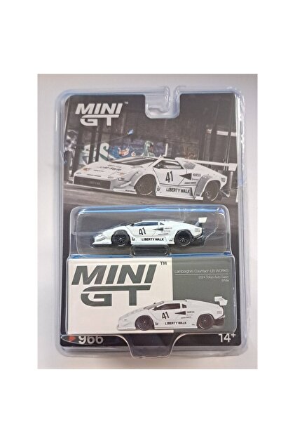 mini gt 1:64 Lamborghini Countach LB-WORKS White 2024 Tokyo Auto