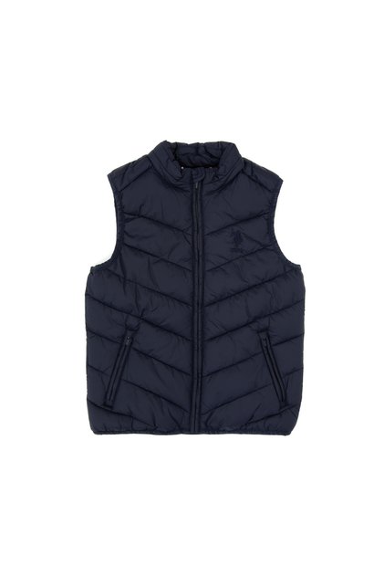 Boy's Navy Blue Vest 50310530-Vr033