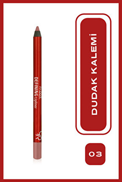 【R&B】Race Brown Tender Love Golden Rose Mood Defining Lipliner No: 07 Taupe Brown - Yoğun