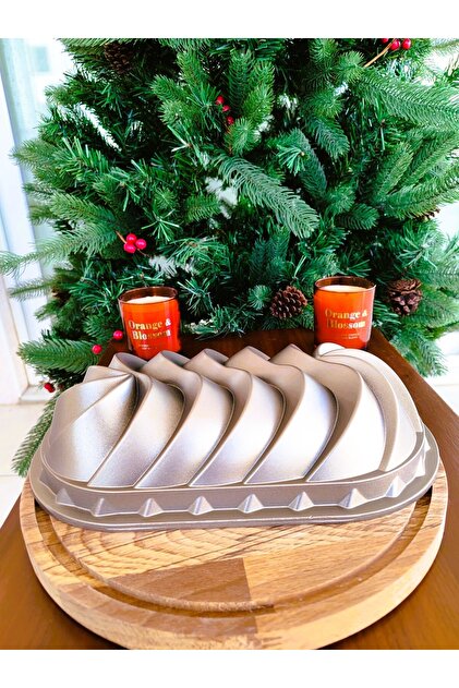 Luxury Bonte Baton Cake Mold - Gold -35X15X6.5 cm
