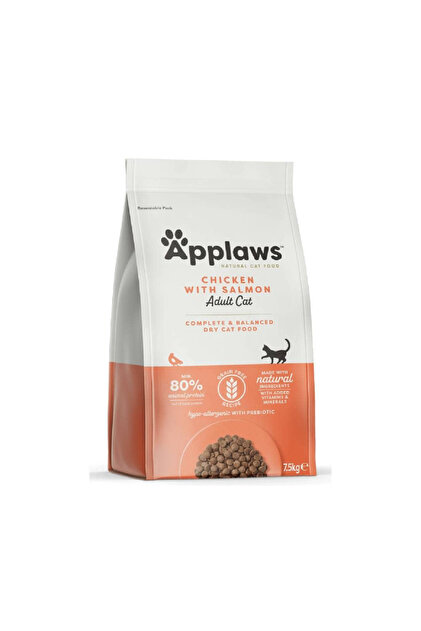 Applaws Dry Cat Food Chicken with Salmon 7.5 kg