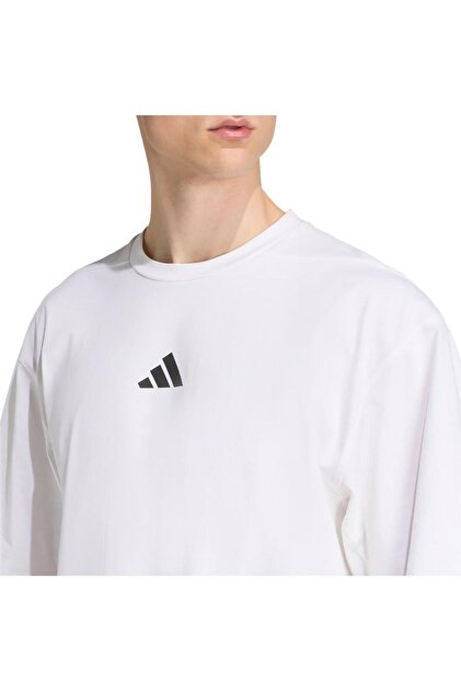 adidas Erkek Beyaz T-shirt OVERSIZE TEE JV9683 - Fiyatı, Yorumları