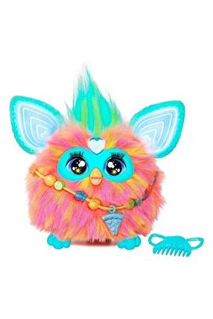 Samatli Hasbro Furby Mercan Interaktif Peluş F6744 Türkçe - Fiyatı
