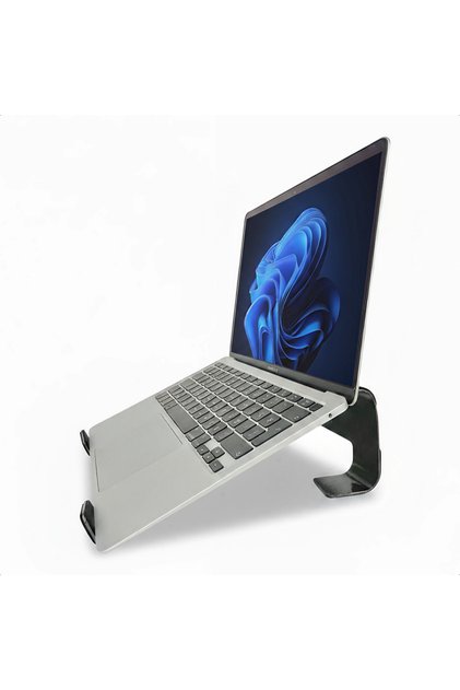 Fixer Laptop Standı - Notebook Yükseltici Altlık - Metal - Siyah - FXR4025BL
