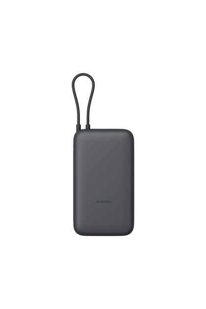 Power Bank Integrated Cable USB-C and USB Ports 20000mAh 22.5W BHR9740GL - Gray