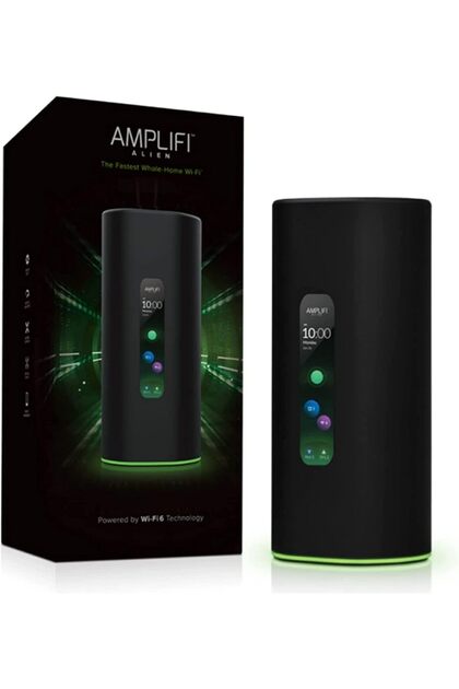 - جهاز توجيه الشبكة - AmpliFi Alien Tri-Band Mesh Wi-Fi 6