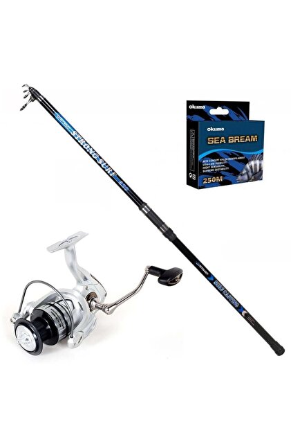 【限定新品スペシャルセット】オロチクラスタ6-60LF＋3-60•LR つ9 Okuma Outrax 6000 -Remixon Strong 420cm Surf Olta Seti - Fiyatı