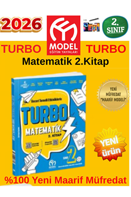 Ens Yayıncılık Model 2.Sınıf Turbo %100 Yeni Maarif Müfredat