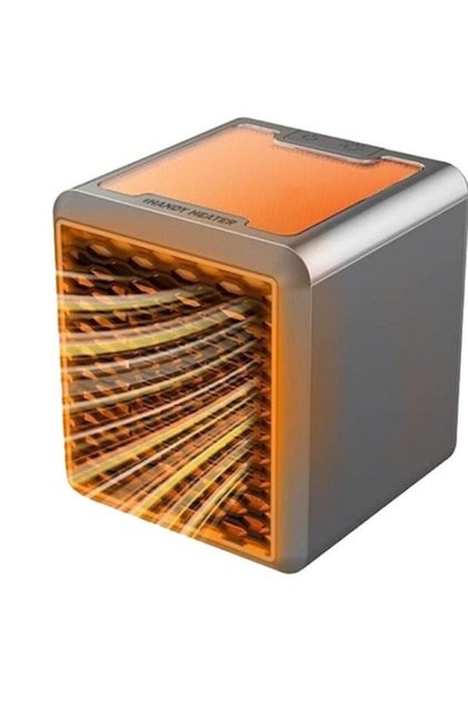 Aeroterma 1500W, 3 trepte de putere, LED multicolor