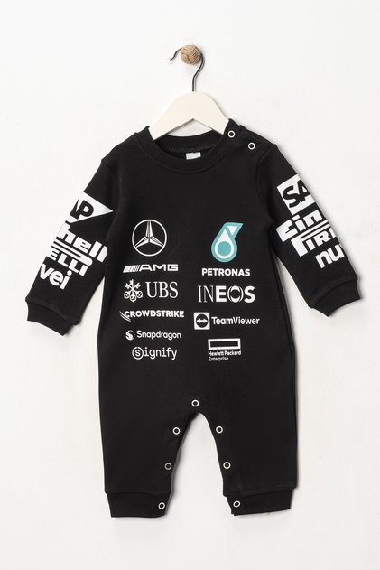 Formula 1 Printed Star Baby Romper