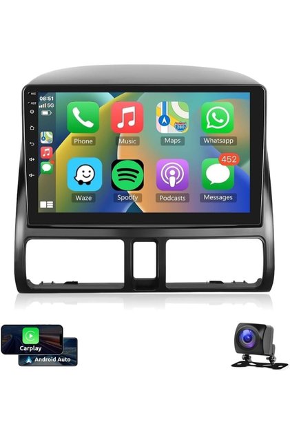 Android Car Stereo for Honda CRV 2002-2006 1+32GB AHD Camera