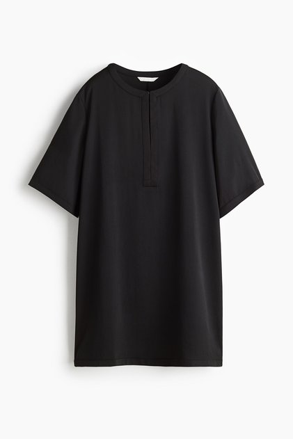 Gabardin Düz Kesim Elbise