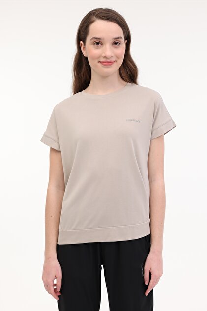 Lumberjack Wl Regina 11Lyg33 5Fx Khaki Women's Short Sleeve T