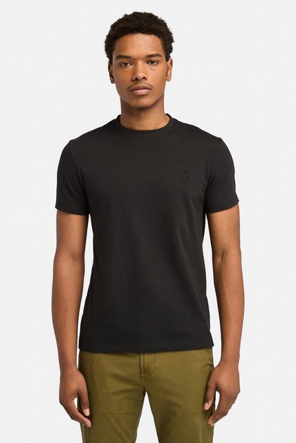 Dunstan River Short Sleev Black Men's Short Sleeve T-Shirt