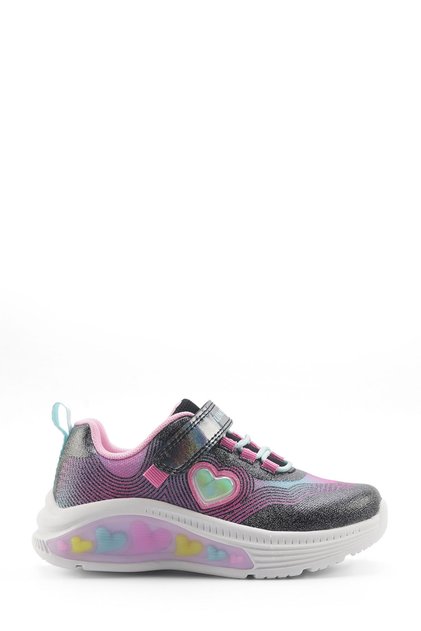 Wavy 5Fx Black Girl's Sports Shoes