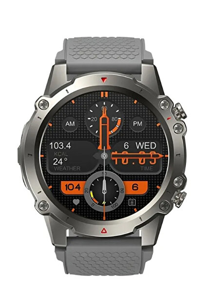 Zeblaze Vibe 7 Lite Desert Grey Akıllı Saat - Spo2 (KAN OKSİJENİ