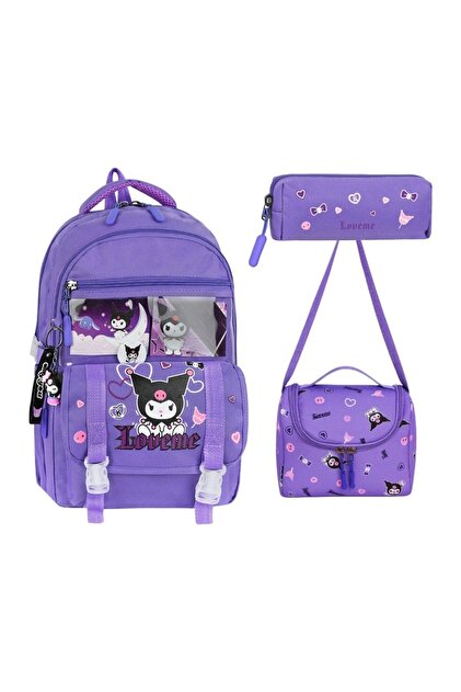 Esbuik Love Kuro Desenli Kız Çocuk Ortopedik Okul Çantası - Fiyatı