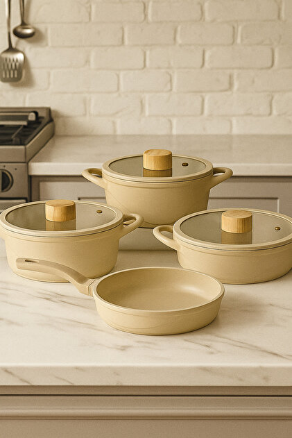 COCİNERO 7 Parça Seramik Set Fildişi 12050 - Fiyatı, Yorumları