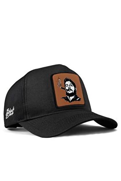 BlackBörk See You Later Never Logo Gray Baseball Cap- Trendyol