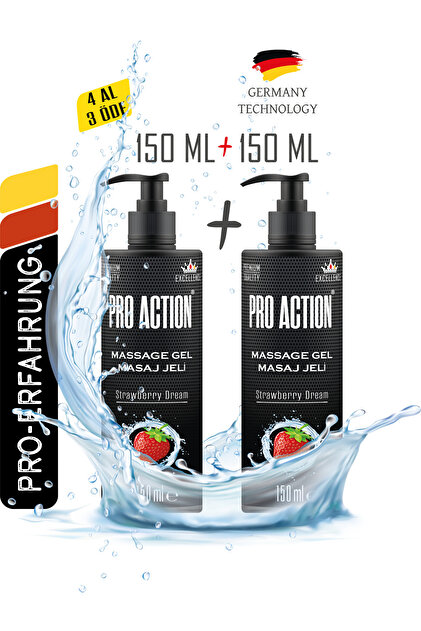 トリートメント sgnm Pro Action Kayganlaştırıcı Jel 150 ml x 2 Strawberry -çilek