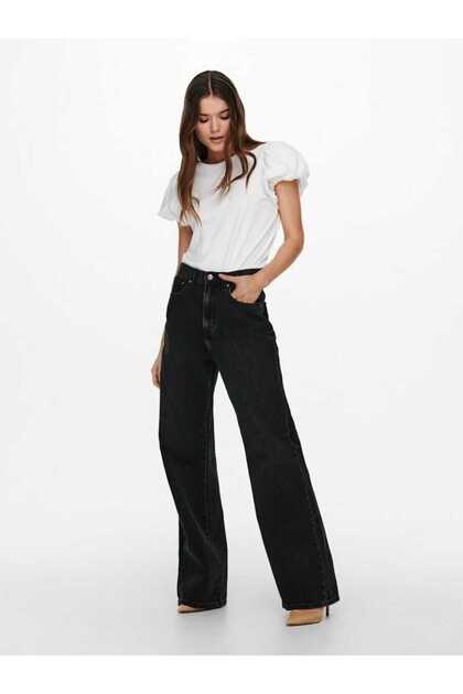 Wide cut jeans onlhope high waist wide leg cut jeans