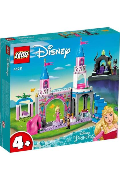 ® ؟ Disney™ Aurora's Castle 43211 - تتميز بالجمال النائم لمحبي الأميرة من عمر 4 سنوات فما فوق