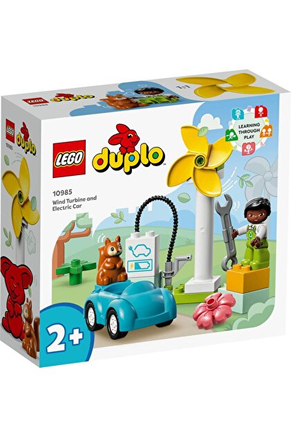 LEGO ® DUPLO® Kasabası Rüzgar Türbini ve Elektrikli Araba 10985 -2
