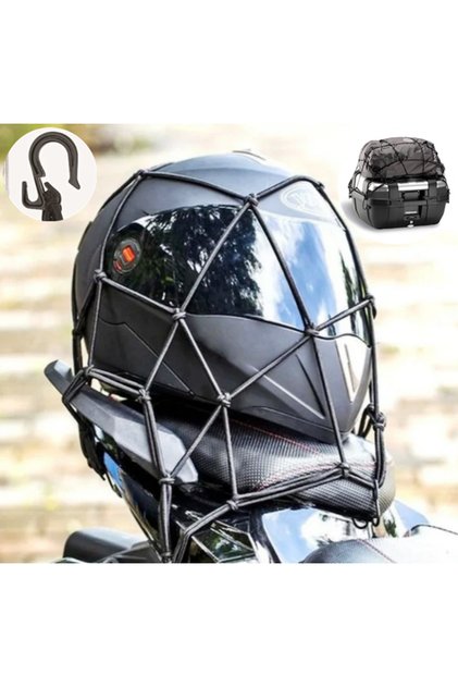 Octopus Net Rubber-Motorcycle Helmet Binding Net-Helmet Net - Helmet Rubber-Motorcycle Helmet Rubber 40X40 cm