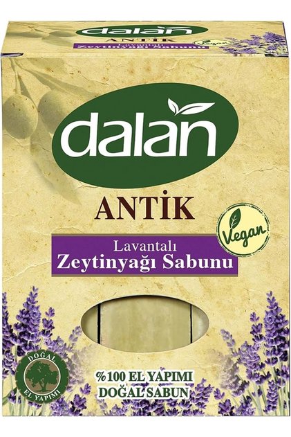 Antik Lavantalı Zeytinyağı El Yapımı Doğal Sabun 150 g x 6 Adet = 900 g