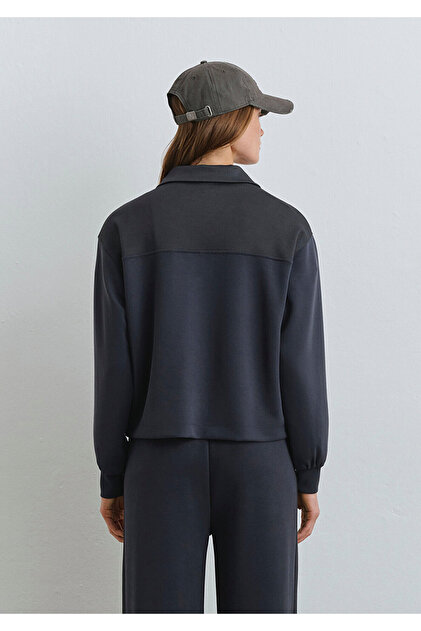 Mavi Sporty Lux Antrasit TENCEL TM Modal Sweatshirt 1S10281-84671