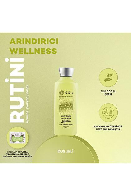 Bahia de Flavia DUŞ JELİ - ARINDIRICI WELLNESS RUTİNİ - 400 ML