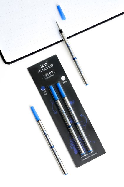 2'li Roller Kalem Refil Yedeği 0.7 mm Mavi R07