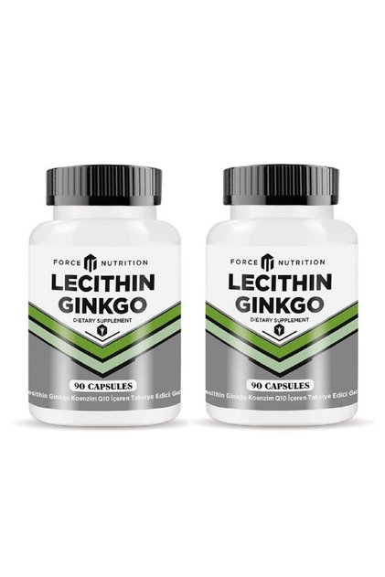 Lecithin Ginkgo Biloba Coenzym Q10 90 Capsules 2 Boxes