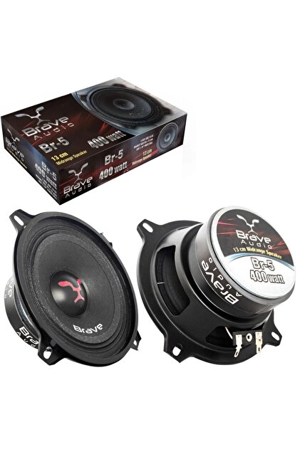 BM Audio Boschmann 13 cm 400W 80 Rms Amfi Uyumlu Prof Midrange