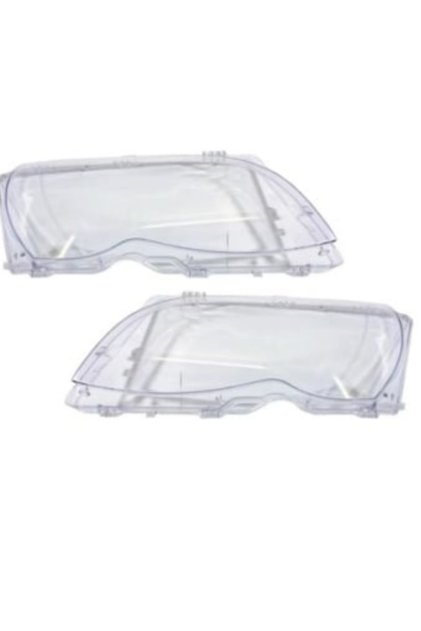 Set 2 sticle faruri pentru BMW Seria 3 E46 Facelift (2002 - 2005)