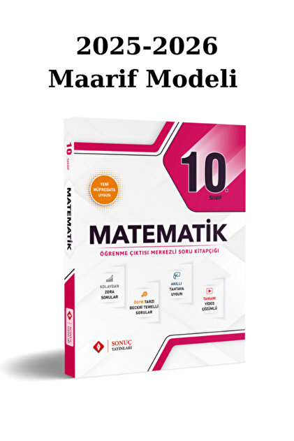Sonuç Yayınları 2026 Sonuç Yayınları 10. Sınıf Matematik Set