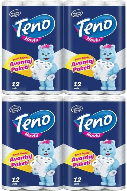 Havlu Kağıt 12'li x4 Adet