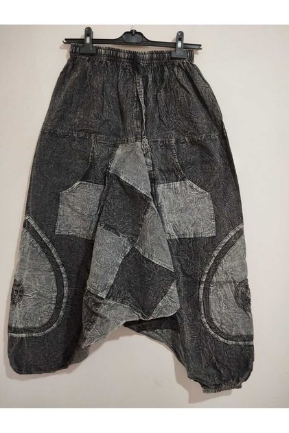 Premium Quality, Very Sturdy and Durable, Stonewashed, Hard 100% Cotton Woven, Unisex Nepal Shalwar