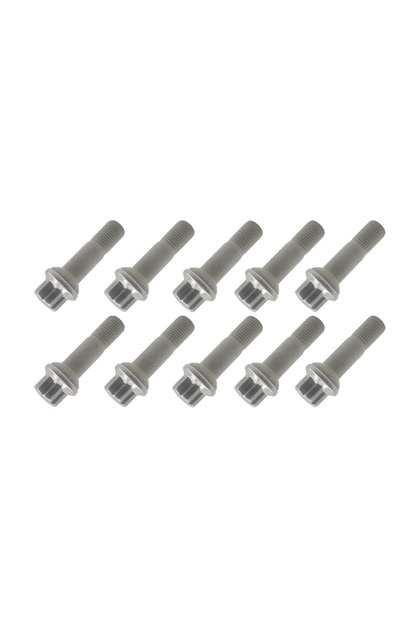 Set 10 prezoane janta aliaj cap stelat M14x1.5 45 mm pentru Mercedes