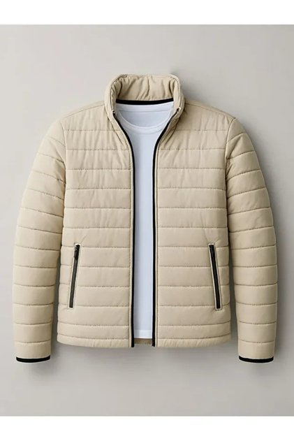 New Season Premium Quality Relaxed Fit Lined Pocketed Quilted Jacket