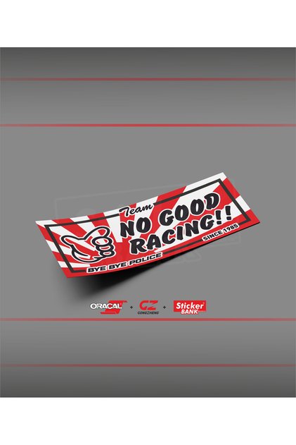 StickerBank Araba Sticker No Good Racing Slap Sticker