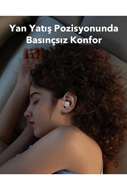 Anker Soundcore Sleep A20 Bluetooth Kulak İçi Uyku Kulaklığı Krem