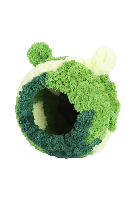 S green Bird Cage Bed Parakeet Nest Bed Parrot Nest House Cozy Comfortable Lovely Appearance Decorat