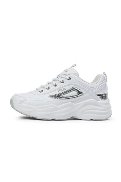 Skye Zp Wmn Women's White-Silver Casual Sneakers