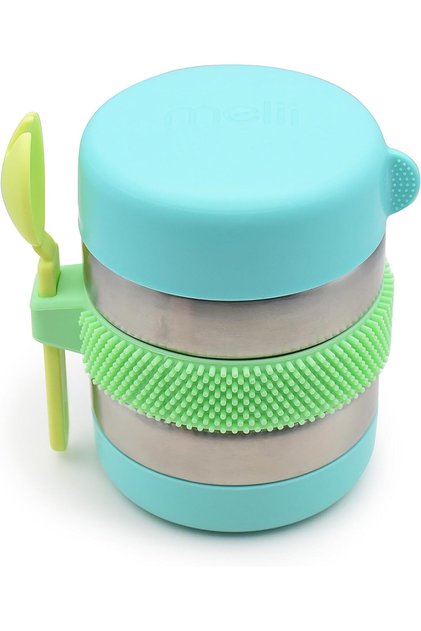 Food Jar for Kids | Fidget Thermos with Silicone Sleeve | BPA Free Leakproof Insulated | 300 m